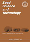 SEED SCIENCE AND TECHNOLOGY雜志封面